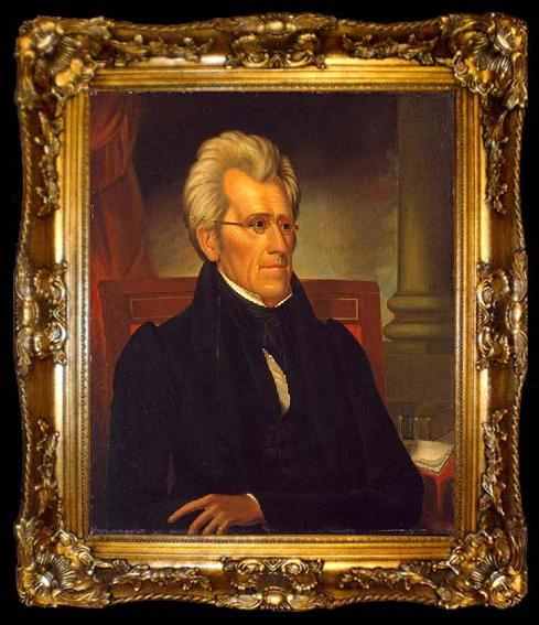 framed  Ralph Eleaser Whiteside Earl Andrew Jackson, ta009-2